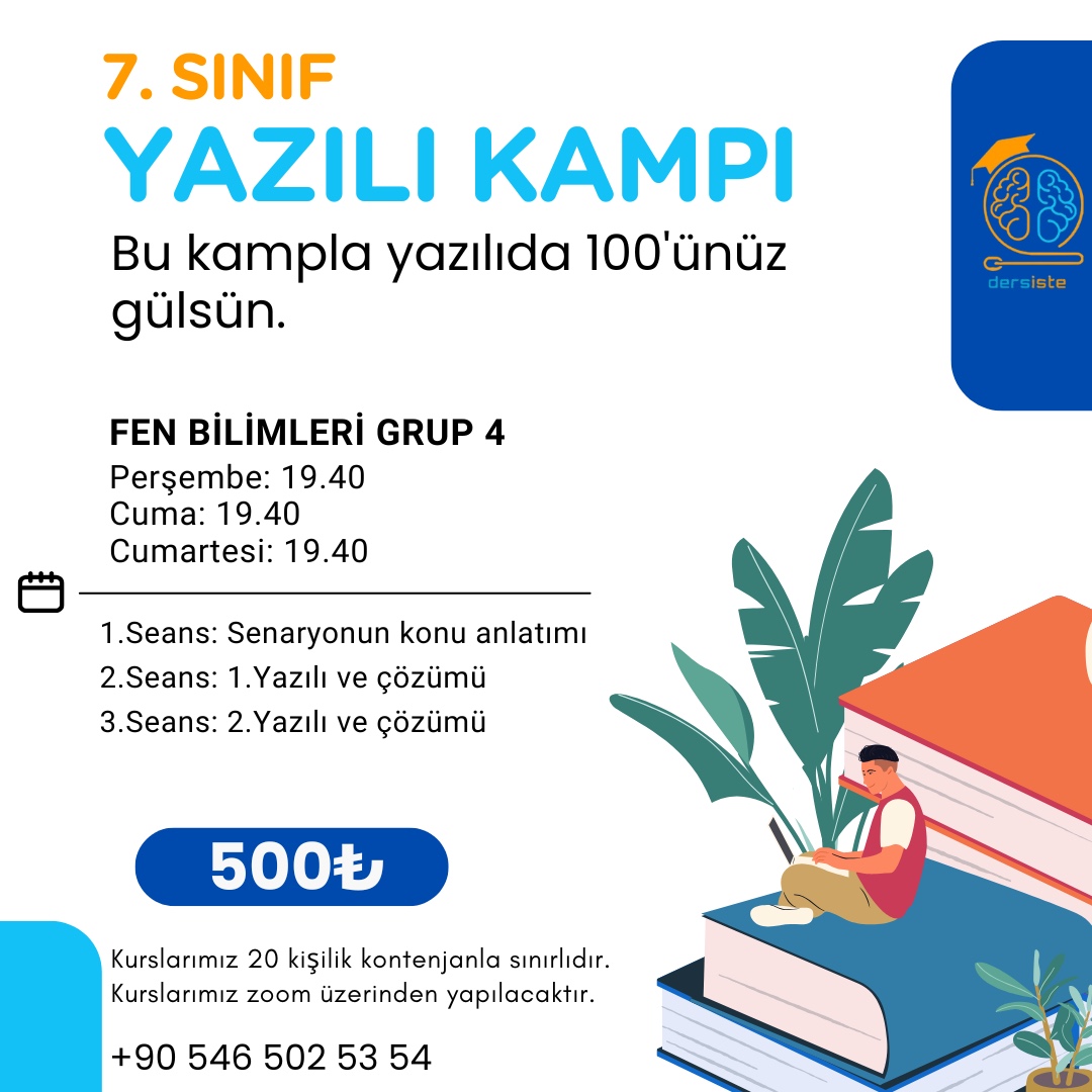 TÜRKÇE YAZILI KAMPI